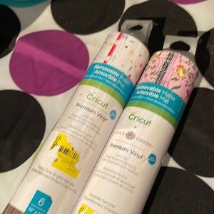 Cricut premium vinyl 6 sheets 12x12 removable matte
